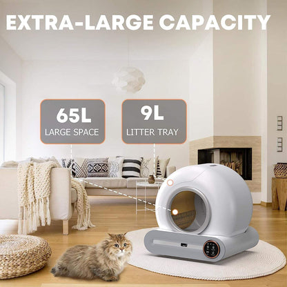 PurrClean Pro: Smart Self-Cleaning Litter Box