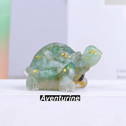 Natural Crystal Tortoise Figurine