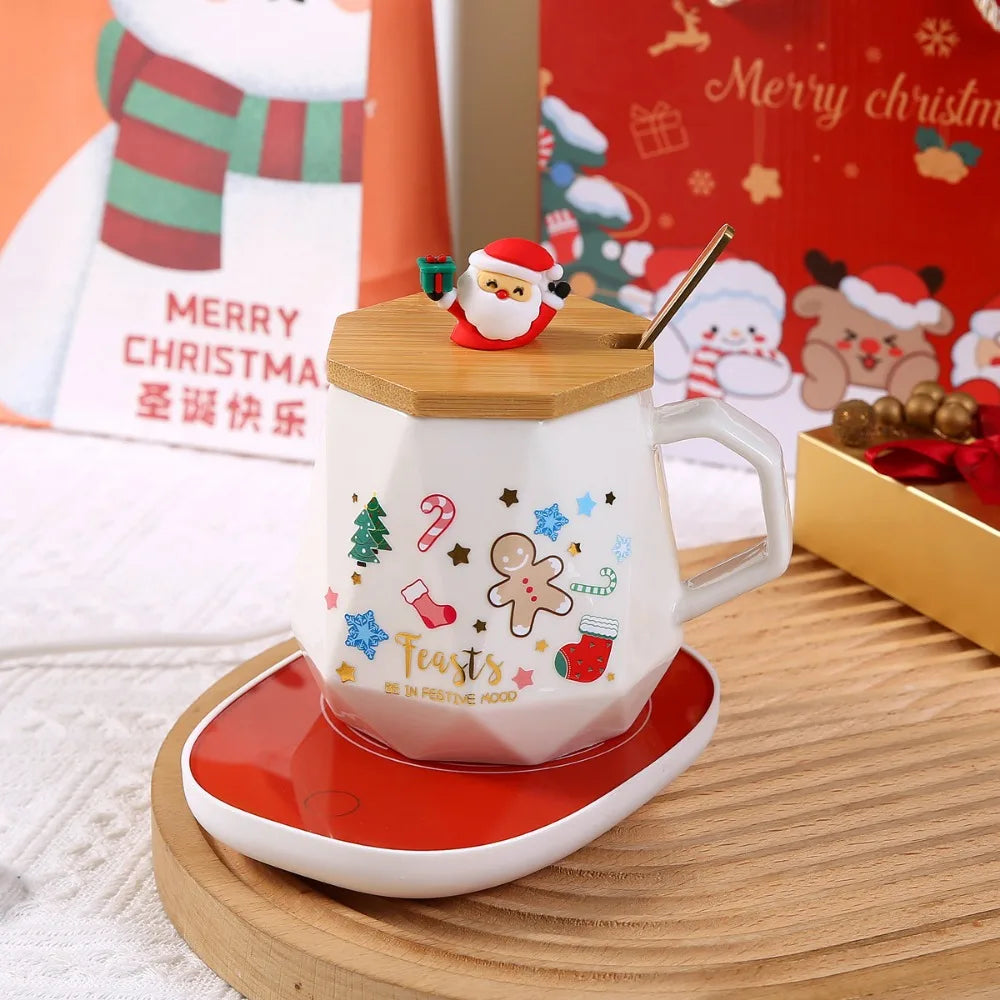 Christmas Gift Set: Cup&Thermostatic Coaster