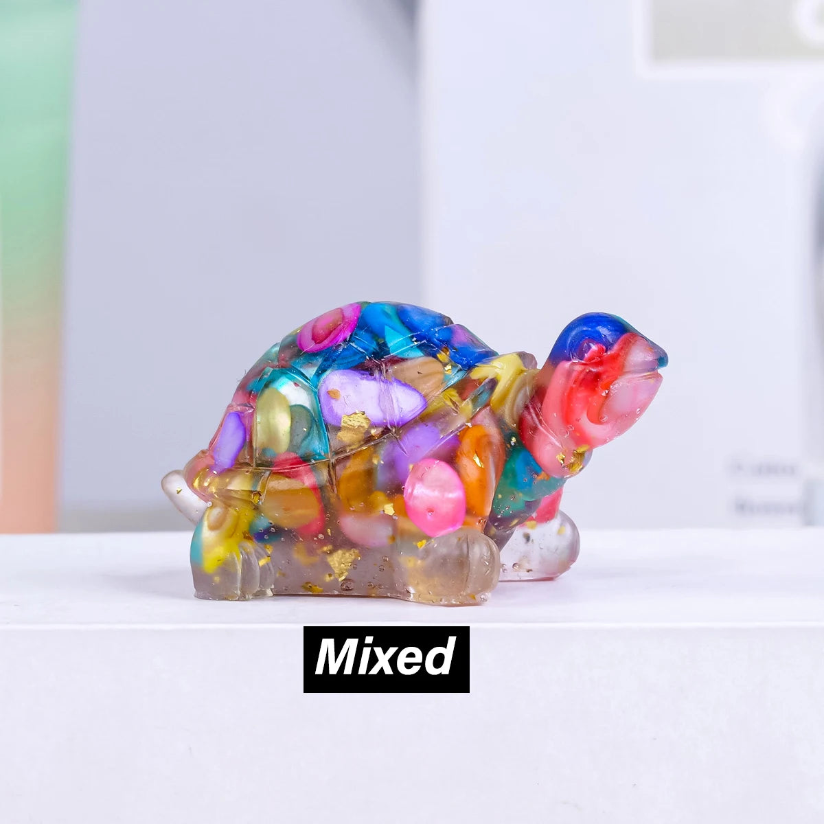 Natural Crystal Tortoise Figurine