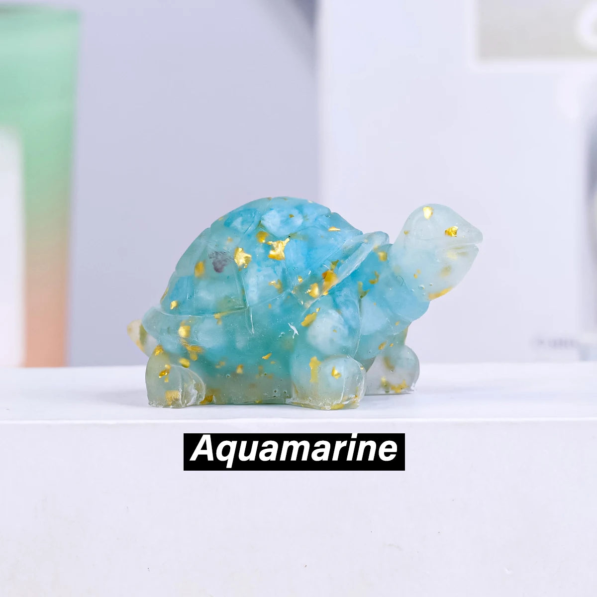 Natural Crystal Tortoise Figurine