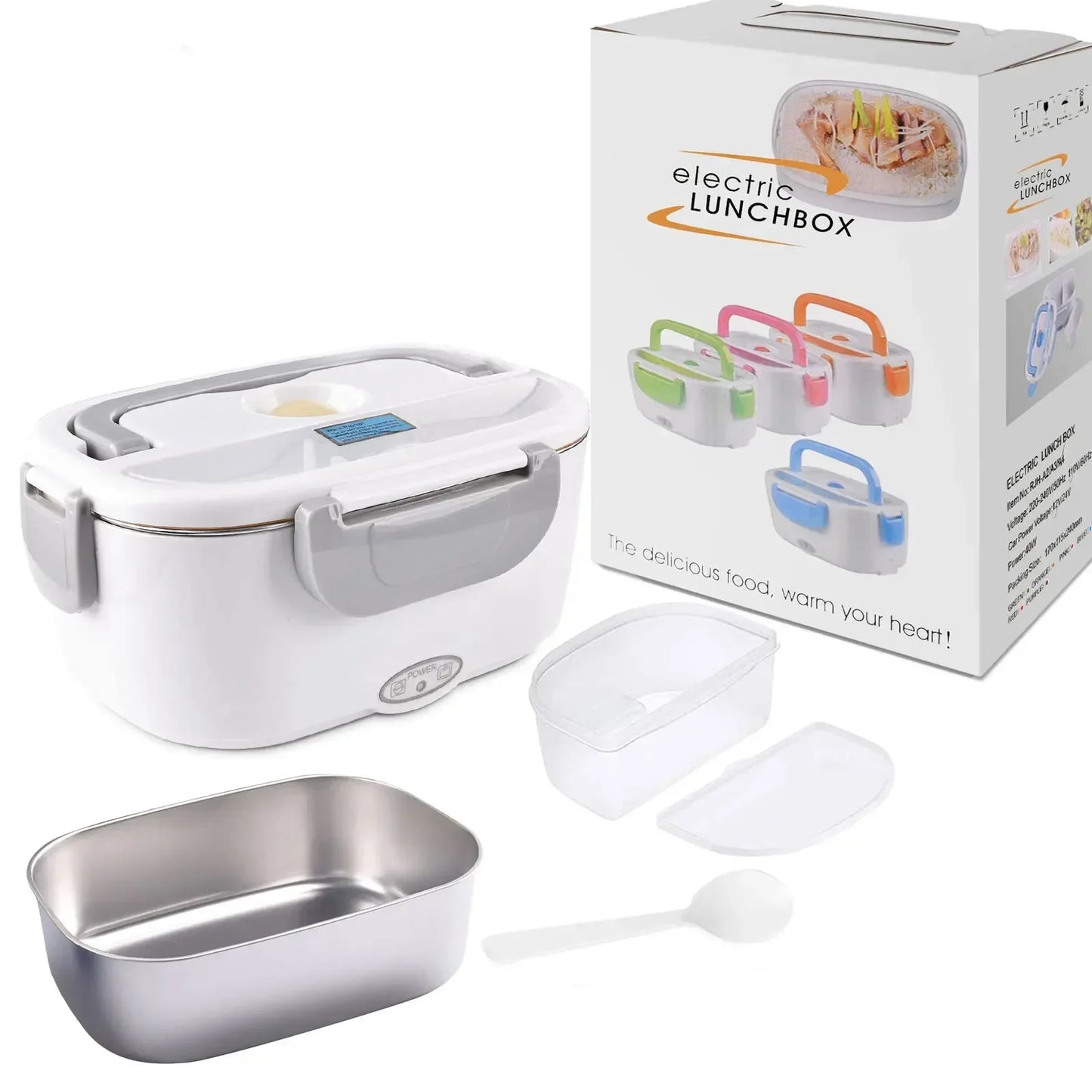 2-In-1 Electric Heating Lunch Box