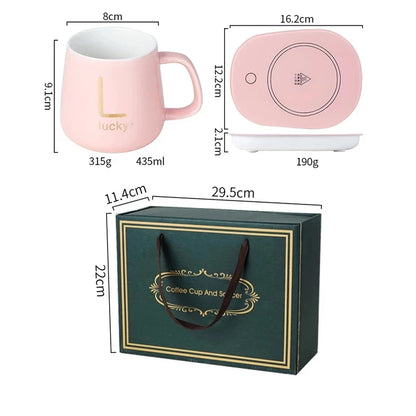 Luxury Coffee Mug & Heater Coaster