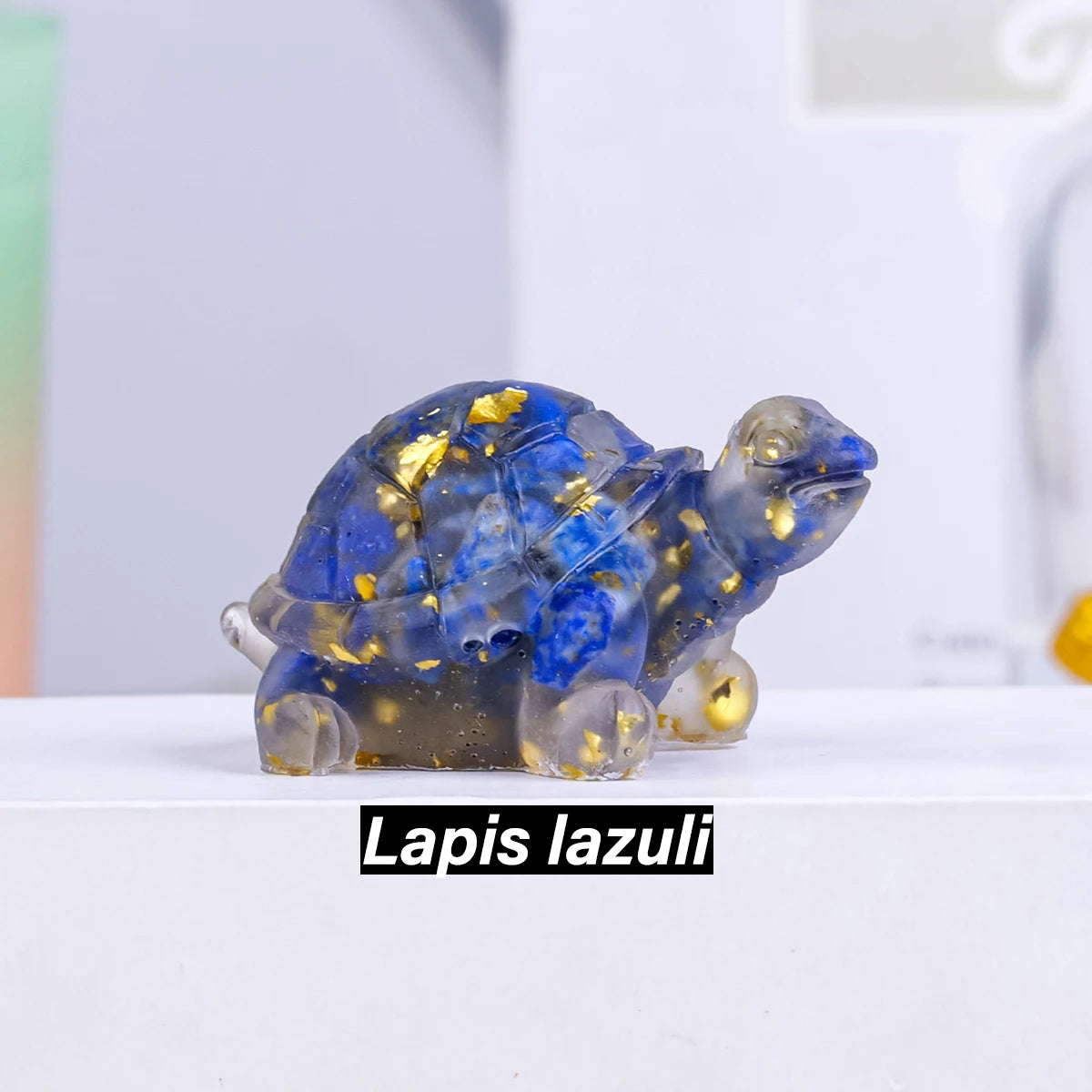 Natural Crystal Tortoise Figurine