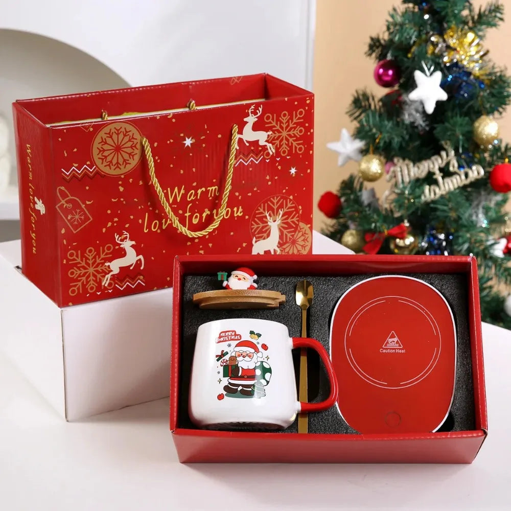 Christmas Gift Set: Cup&Thermostatic Coaster