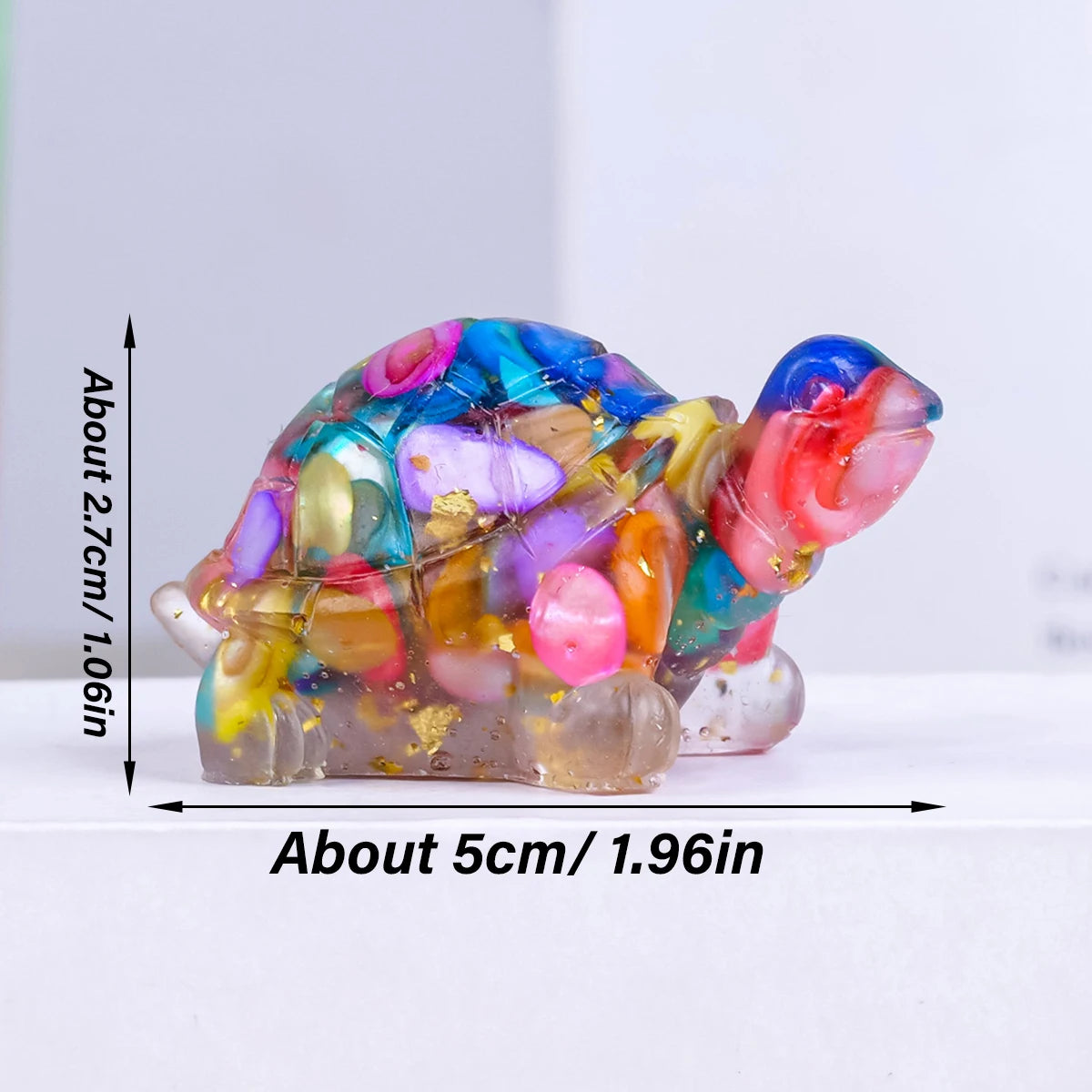 Natural Crystal Tortoise Figurine