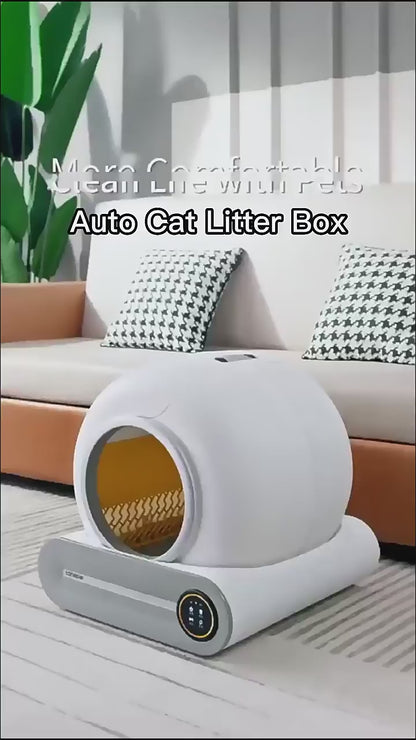 PurrClean Pro: Smart Self-Cleaning Litter Box